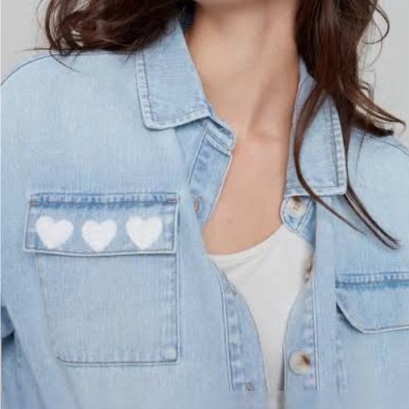 Charlie B smiley Jean jacket XXl - Picture 2 of 4